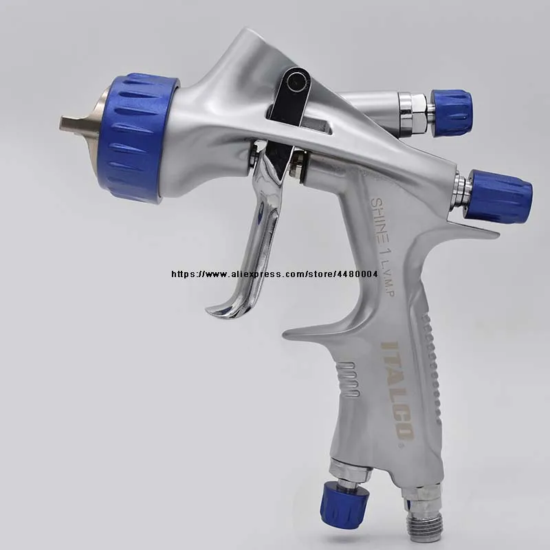 Pistola de Pulverização Brilho Lvmp Pistola de Pintura Italco Original 1.3 mm Bico 600cc Cup Pistola de Pulverização Profissional para Carros de Alta Qualidade