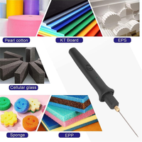 J1UL1N 4 In 1 Electric Foam Cutter With Voltage Controller Hot Wire Foam Board Cutting Machine Kit US Plug