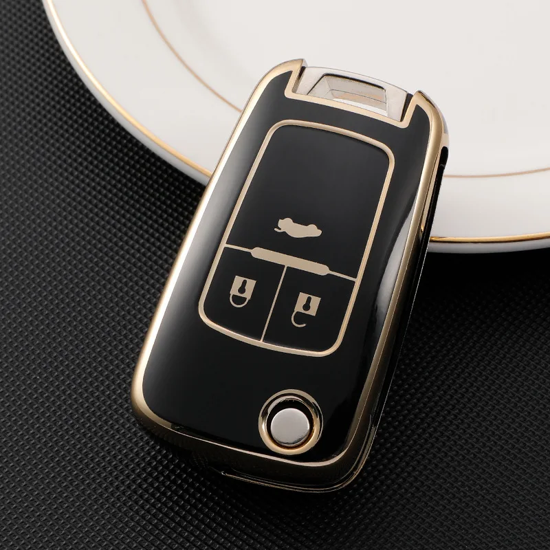 

Fashion TPU Car Key Case Cover Shell For ChevroletCruze Aveo Trax Sail Malibu Captiva Opel Vauxhall Astra J Corsa Insignia Mokka