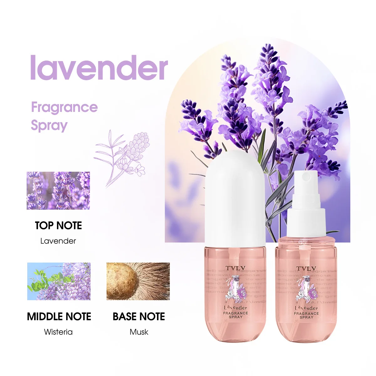 عطور نسائية غير كحولية فاواكه طازجة عطور تدوم طويلاً رذاذ للجسم جوز الهند روز ليدي امرأة أو دو تواليت رذاذ #5