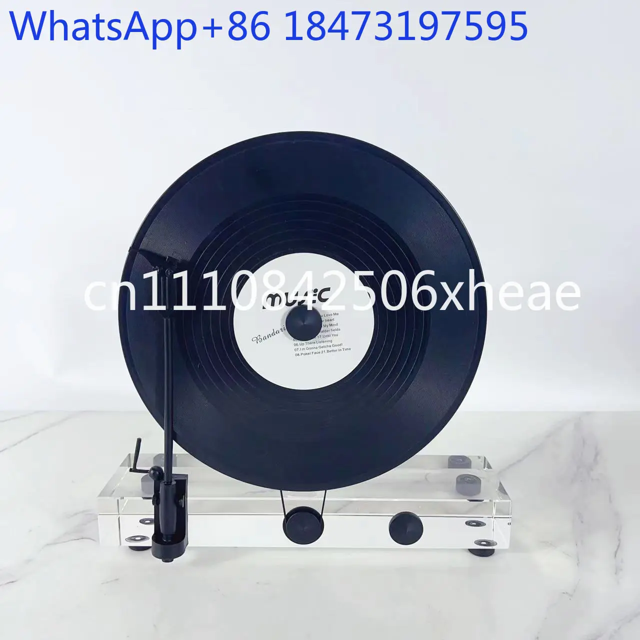 

Modern retro vinyl record player ornament model room soft decoration home living room study entrance jewelry