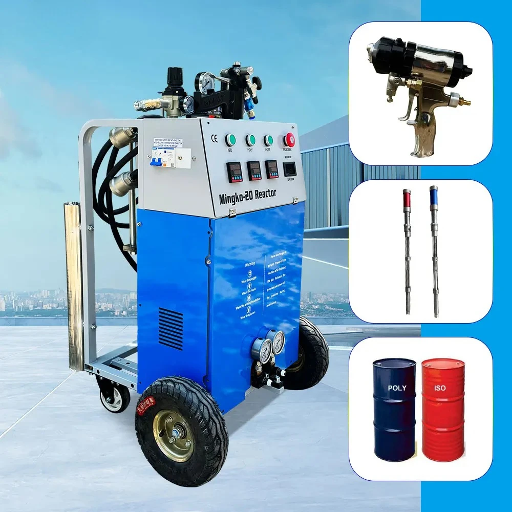 YG Customized Portable Mingko20 Polyurethane Spray Pu Foam Insulation Machine Equipment