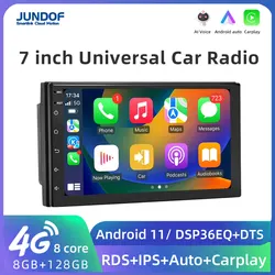 Android 11 2 Din Car Radio Multimedia Video Player Universal 7