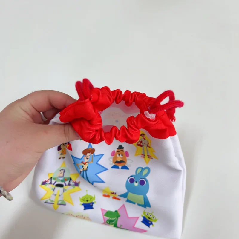 Disney Princess Toy Story Ariel Drawstring Storage Bag Gift Candy Jewelry Organizer Cosmetic Coins Keys Bags Cute Cartoon Pouch