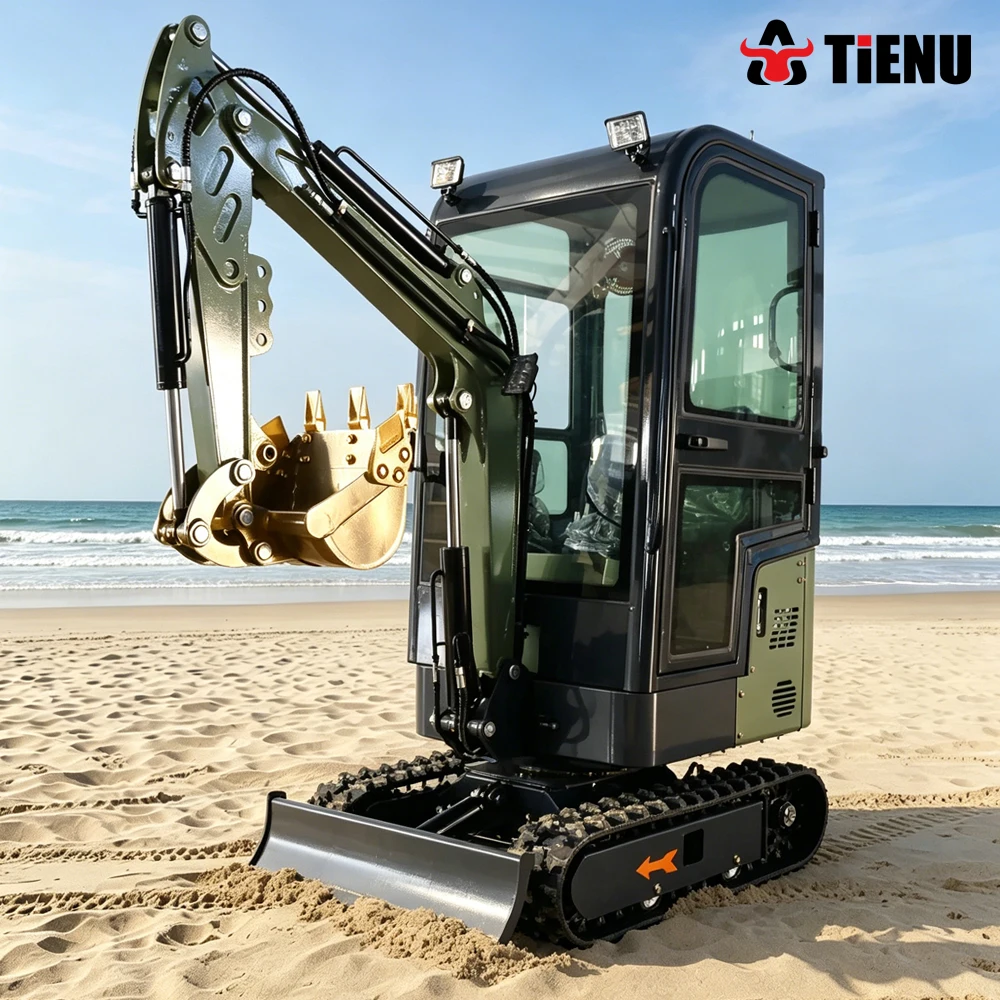 Professional Grade Compact Excavator A Small Excavator Suitable for Farms Landscaping and Construction