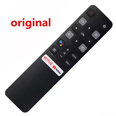 New Original Voice Remote Control RC802V FNR1 / RC802V FUR6 For TCL Android Smart TV 49P30FS 65P8S 55C715 49S6800 43P615