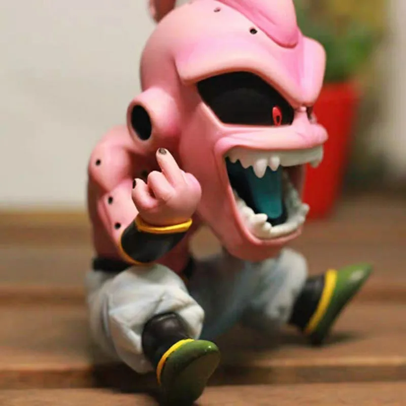 Anime Figurine Cartoon Doll Dragon Ball Z GK Majin Buu Cell Action Figures Pvc Statue Toy Hobbies Car Decoration Ornament Gift