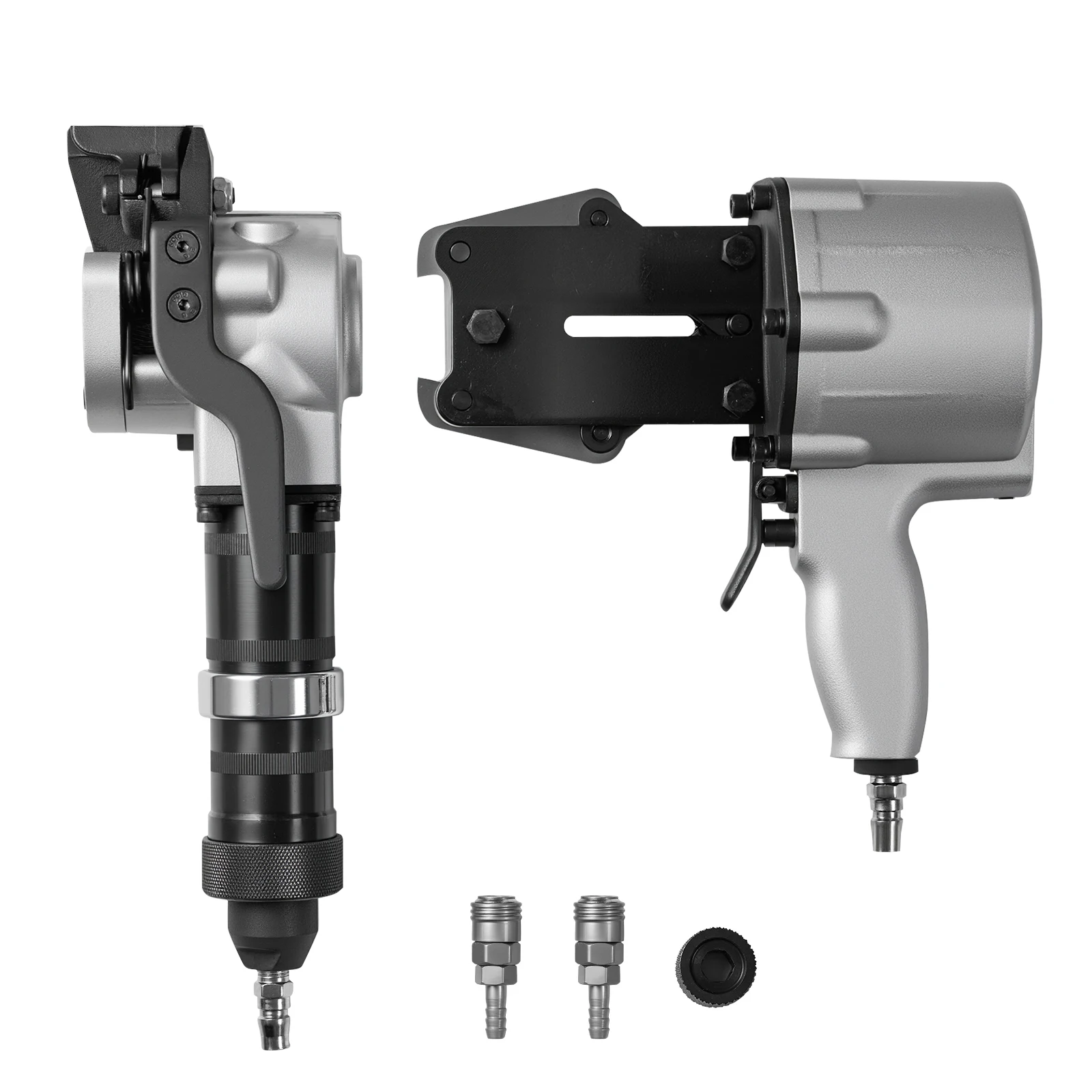 SucceBuy 8500N Machine pneumatique à sangler l'acier, type séparé, outil d'emballage métallique, tendeur pour bande métallique de 19/32 mm de largeur