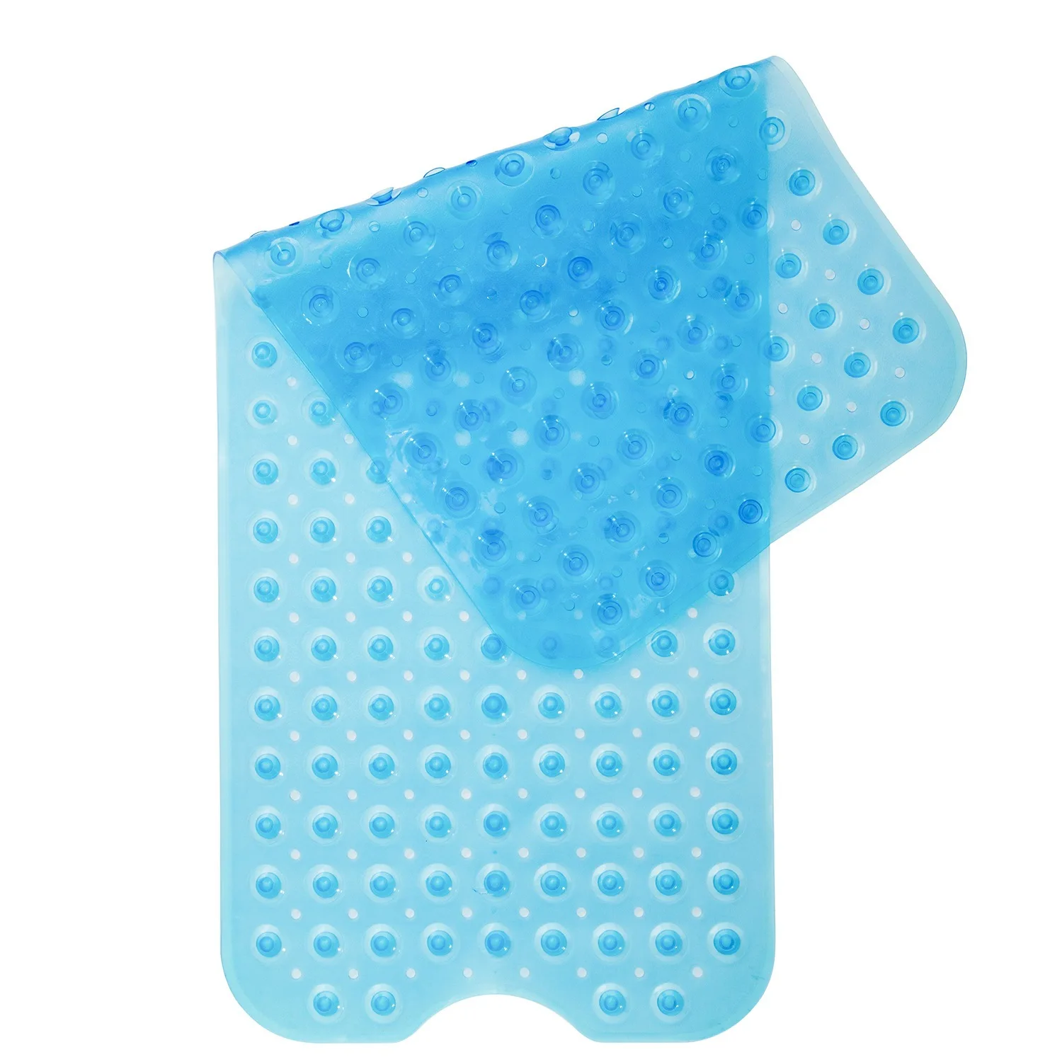 Textured Surface Non-slip Foot Mat  Extra Long Bath Mats Mildew Resistant Bathtub Safety Mat for Elderly Kids Baby  Pets
