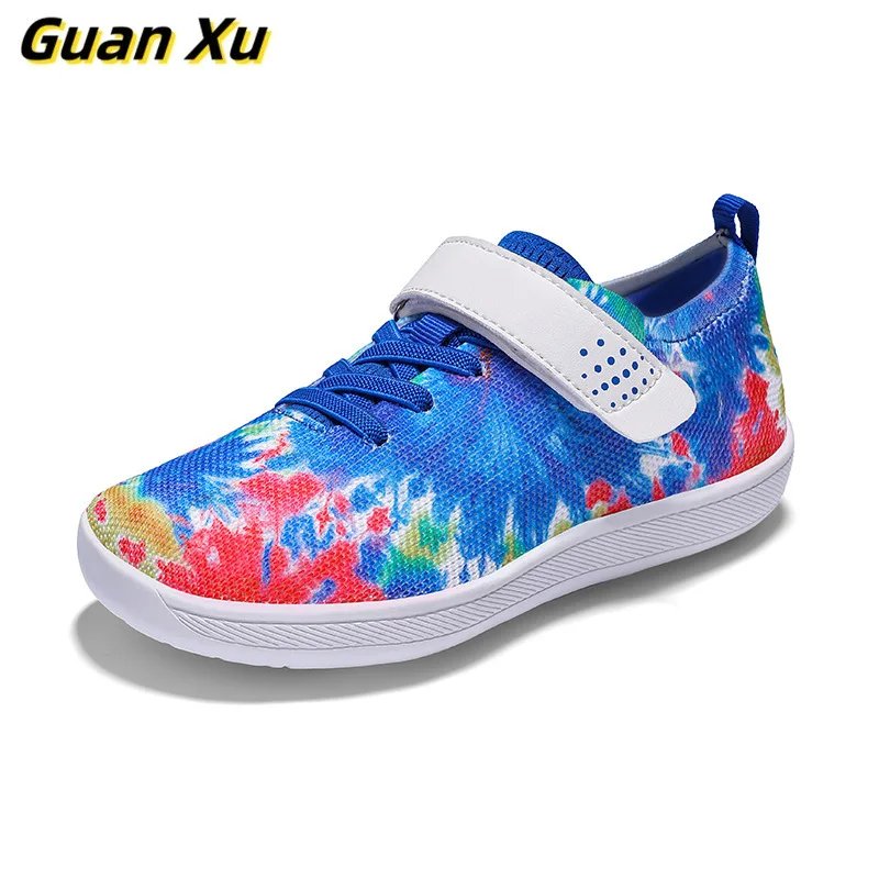 

Children's wide last non-slip kicking ball sports hiking flat shoes classmates elementary school students running casual shoes