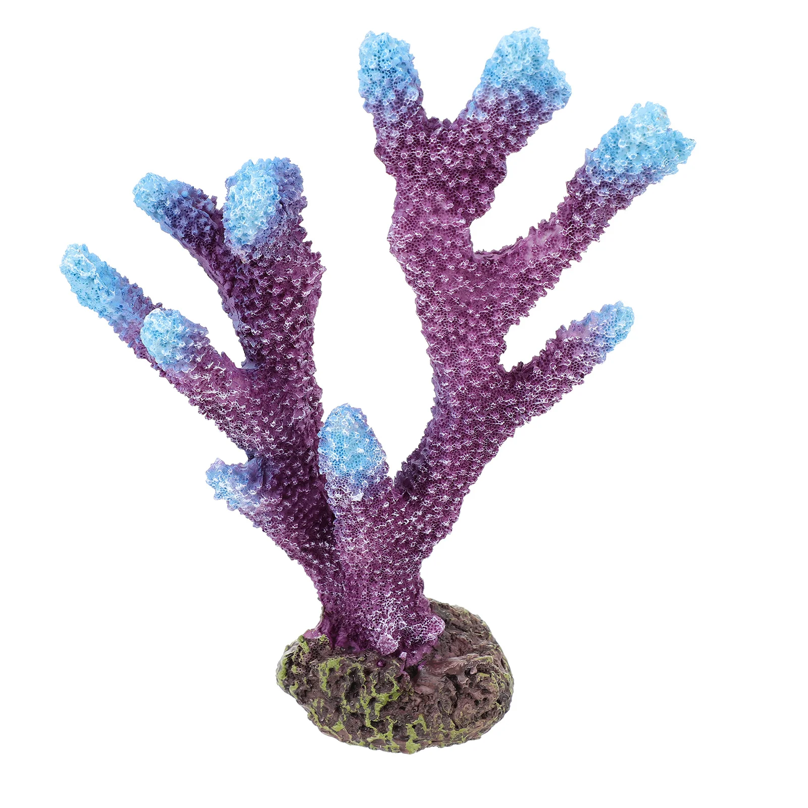 

Fake Coral Reef Simulation Plant Aquarium Decor Resin Craft Ornament Fish Tank Landscaping Natural Aquarium Plant Ornament