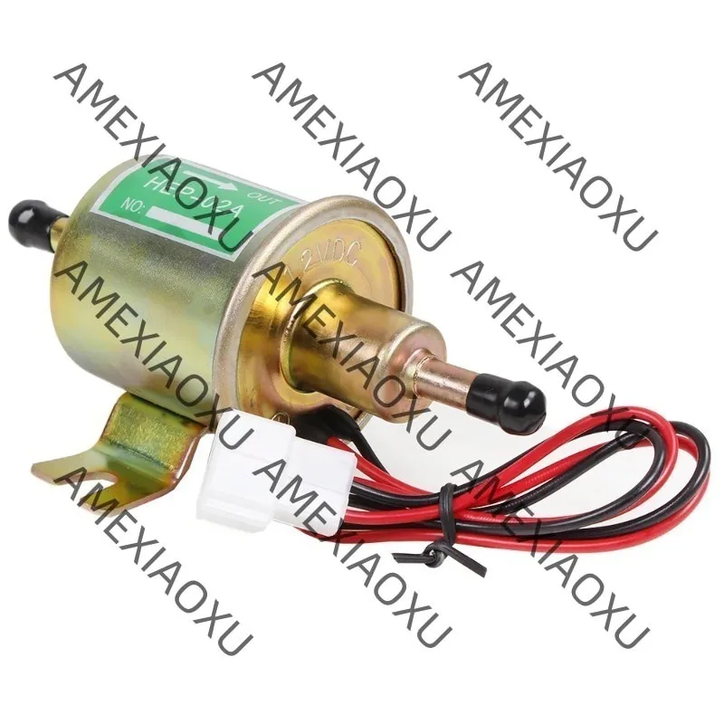 High Quality 12V Electric Fuel Pump Low Pressure Universal Diesel Petrol Gasoline For Carburetor Motorcycle ATV Parts HEP02A