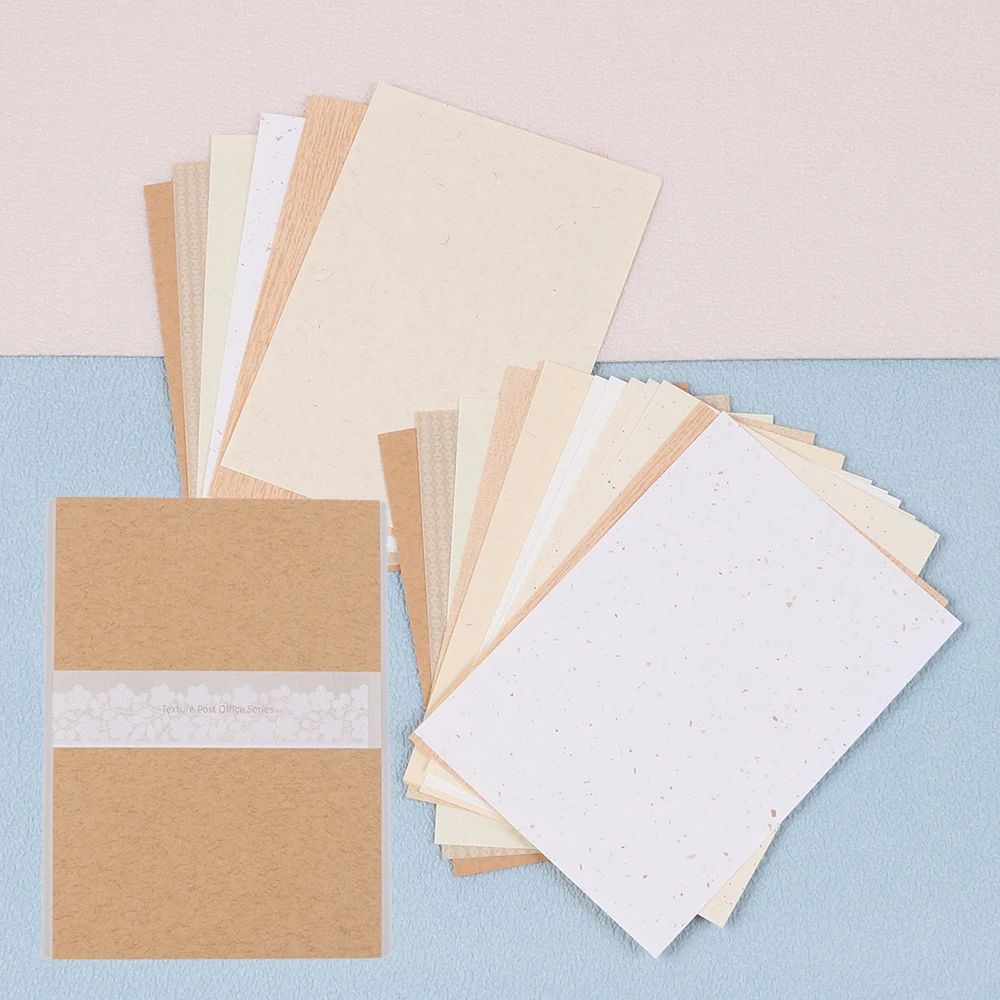 Papier pour Scrapbook texturé, 20 pièces, papier artisanal spécial mixte pour bricolage, Scrapbooking, artisanat d'art, journal indésirable