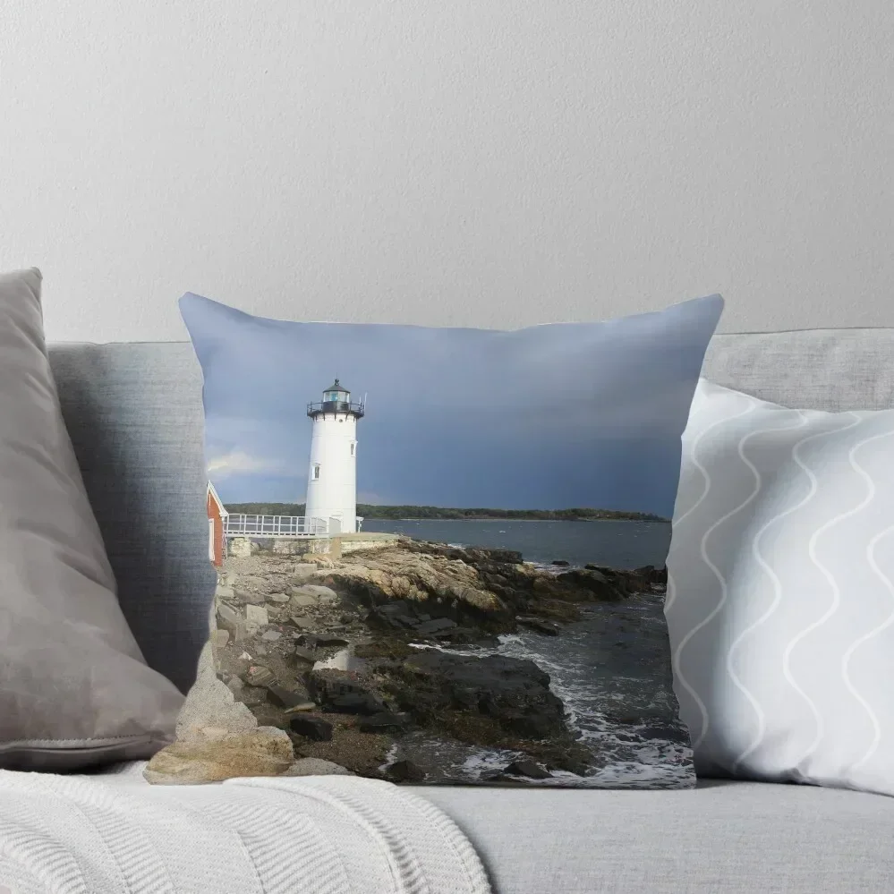 

Portsmouth Harbor Lighthouse Throw Pillow Anime christmas decorations 2025 pillow