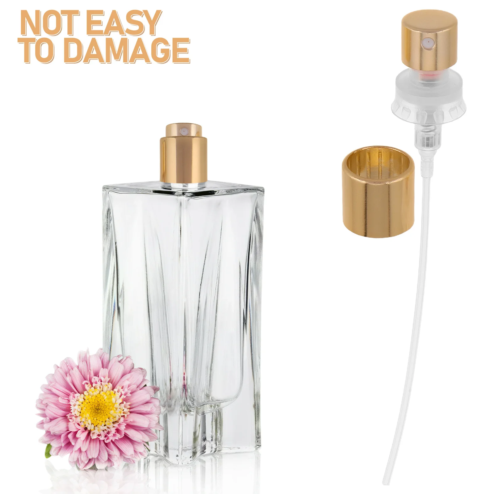 10 stuks parfumspuitkop Veelzijdige pasvorm Grote randclip DIY-geurprojecten Mini-sproeikop