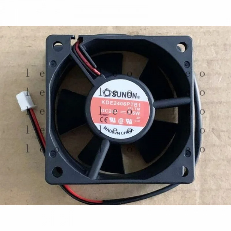 AA for SUNON KDE2406PTB1 DC24V 2.6W Cooling Fan 6025 6cm 2pin