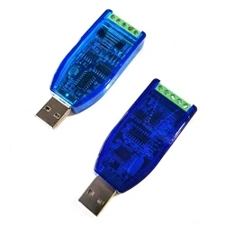 

Industrial Grade Usb to Rs485 RS232 Communication Module Two-way Half-duplex Serial Port Line Converter TVS Protection