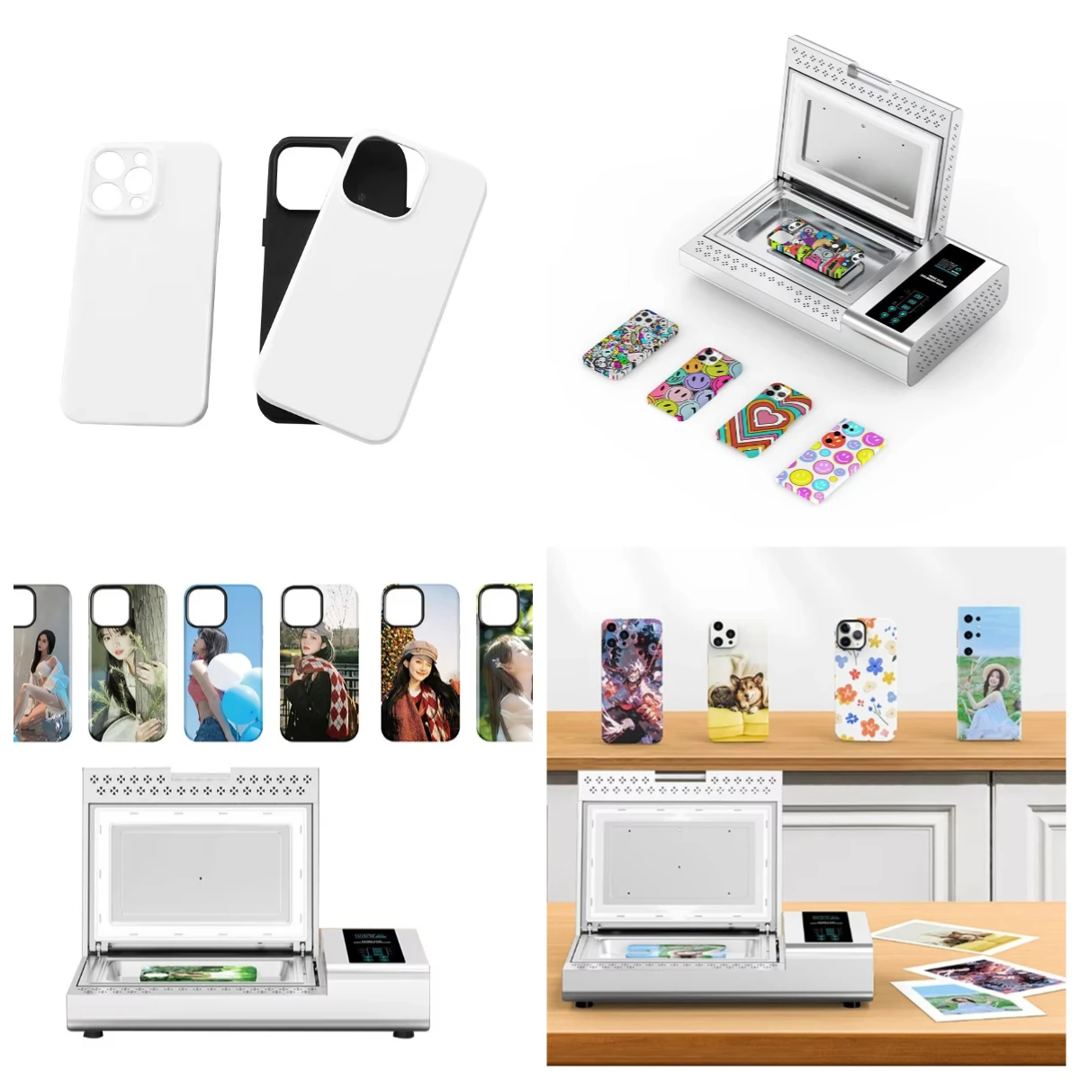 

WJW Hot Selling Products New Cell Phone Case Machine Maker Phone Case Machine Auto Heat Press Machine DIY Phone Case