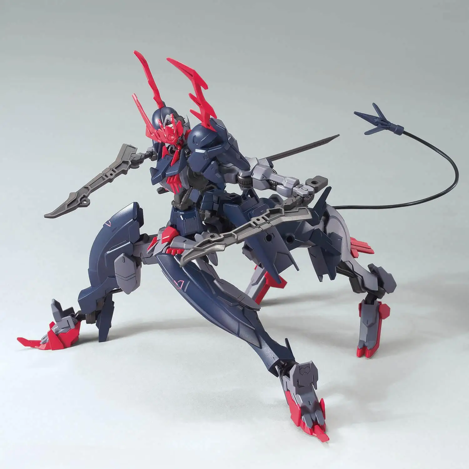 Bandai-Kit de modelo Gundam genuino, figura de Anime HG 1/144 Gundam Barbataurus, modelo de ensamblaje de figuras de acción, juguetes, regalos para niños