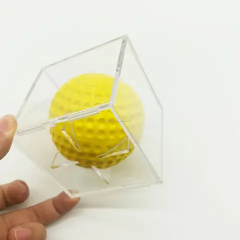 1 पीस बेसबॉल ऐक्रेलिक बॉक्स ऐक्रेलिक 80*80*80 पारदर्शी बेसबॉल स्टोरेज कलेक्शन बॉक्स 10 best sales बेसबॉल सामान - №6