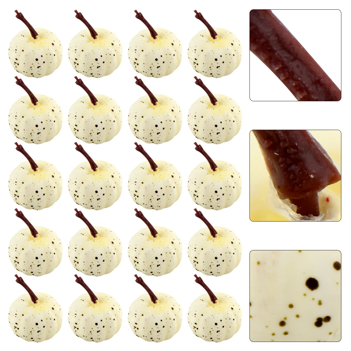 Decorations Artificial Pumpkin Home Accessories Key Chain Faux Foam Pumpkins