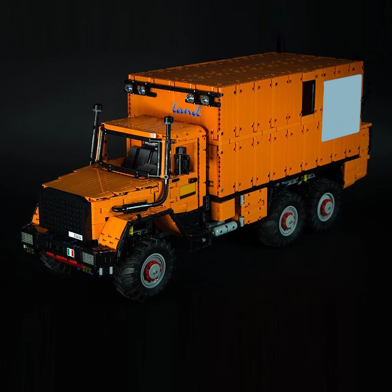 Modelo de carro de corrida de velocidade moc tijolos de construção pa 330-30 caminhão overland tecnologia modular presentes feriado montar crianças brinquedos terno