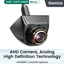 Ownice AHD 1080P Car Rear View Camera  Full HD 170° Wide Fisheye Golden Lens 4 pin Night Vision Vehicle Reversing Front Cameras