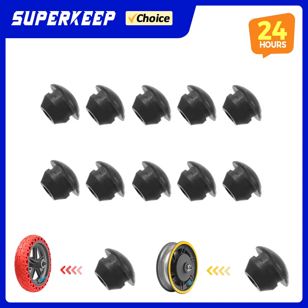 Reifenstaubdichter Radnabenkappen-Stecker für Xiaomi M365 Pro 1S Mi3 Ninebot Max G30 G30D G30LP Elektroroller Gummi-Zubehör