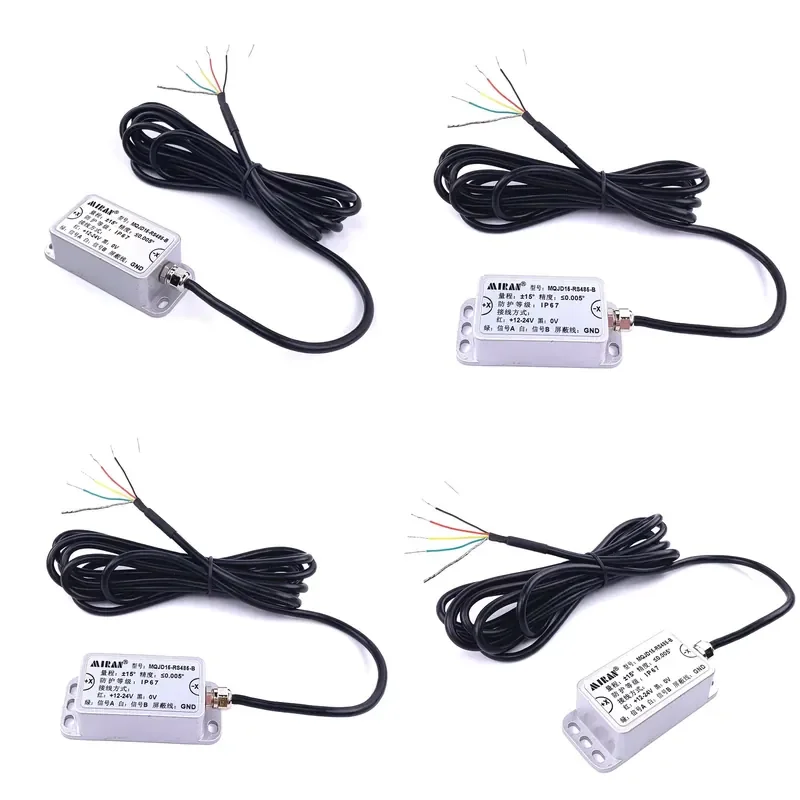 Miran MQJD60-A-B Inclinometer Tilt Angle Sensor Single Axis Inclinometer with High Resolution Angle Sensor Tilt Sensor