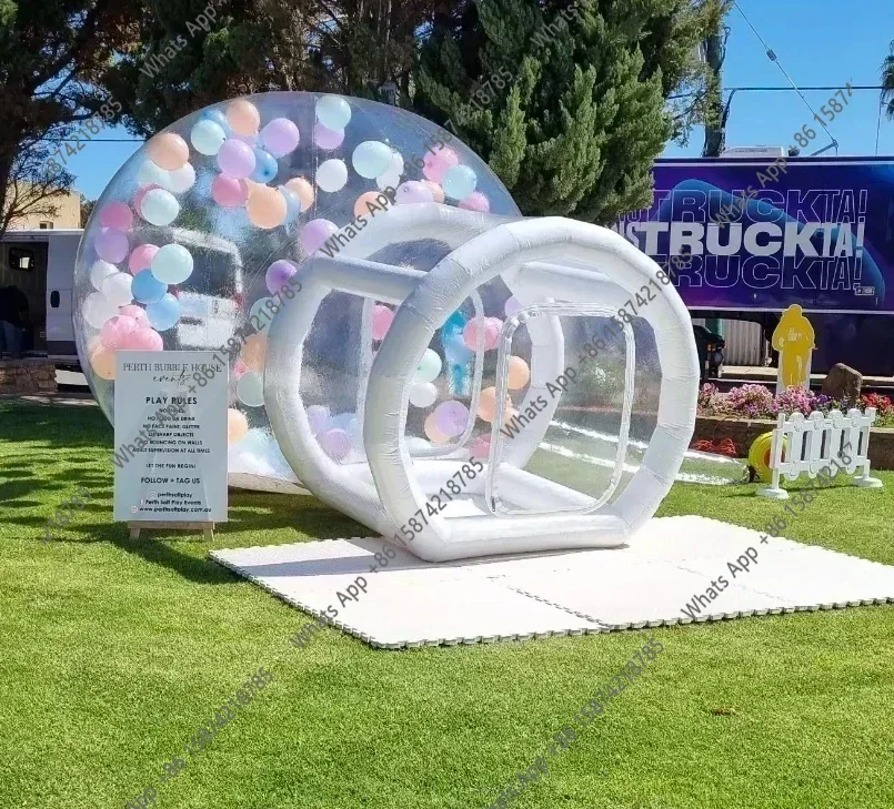 66 Inflatable Bubble House For Party Supplies,Outdoor Wedding Decor,Kids Birthday Party Amusement Park, Transparent Bubble Dome
