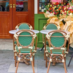 Retro Rattan Garden Furniture Sets Waterproof Nordic Natural Balcony Garden Furniture Sets Adult Moving Tuinmeubelen Decorations