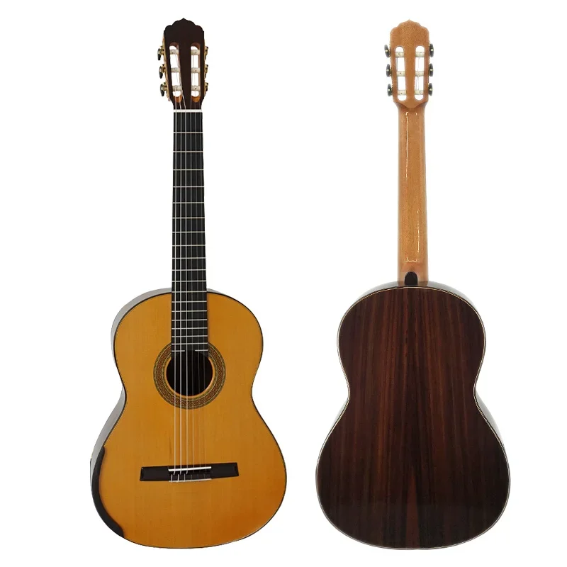 China Aiersi Guitars Musical Instruments Handmade Master Lattice Bracing Chamber Smallman Classical Guitar