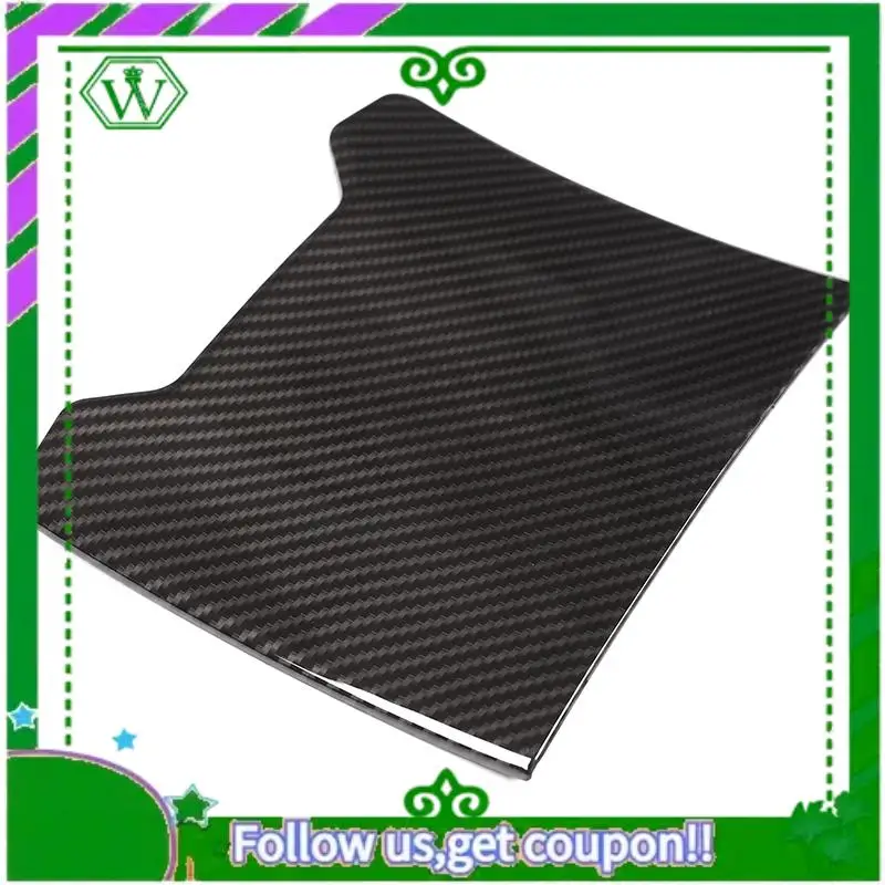 

AC34-2Pcs ABS Carbon For Mercedes Benz W205 C Class C-Class 2015-2018 Car Accessories Rear Air Conditioning Vent Cover Trim