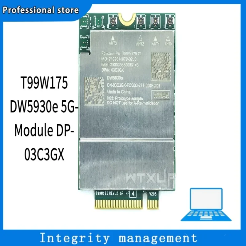 

Карта T99W175 DW5930e 5G-Module DP- 03C3GX WWAN для точности и прямой поставки