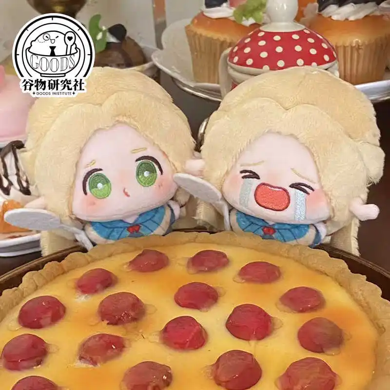 

10cm Anime Delicious in Dungeon Marcille Cute Print Starfish Body Plush Doll Pendant Toys Cosplay Dango Mascot Birthday Gift