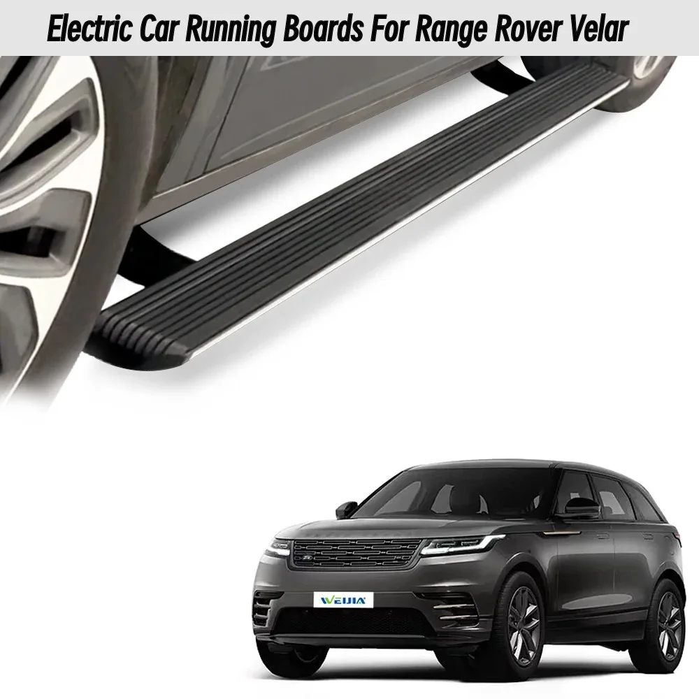 

For Range Rover Velar Running Boards Electric Retractable, Auto Side Steps Aluminum Alloy Sports Pedal