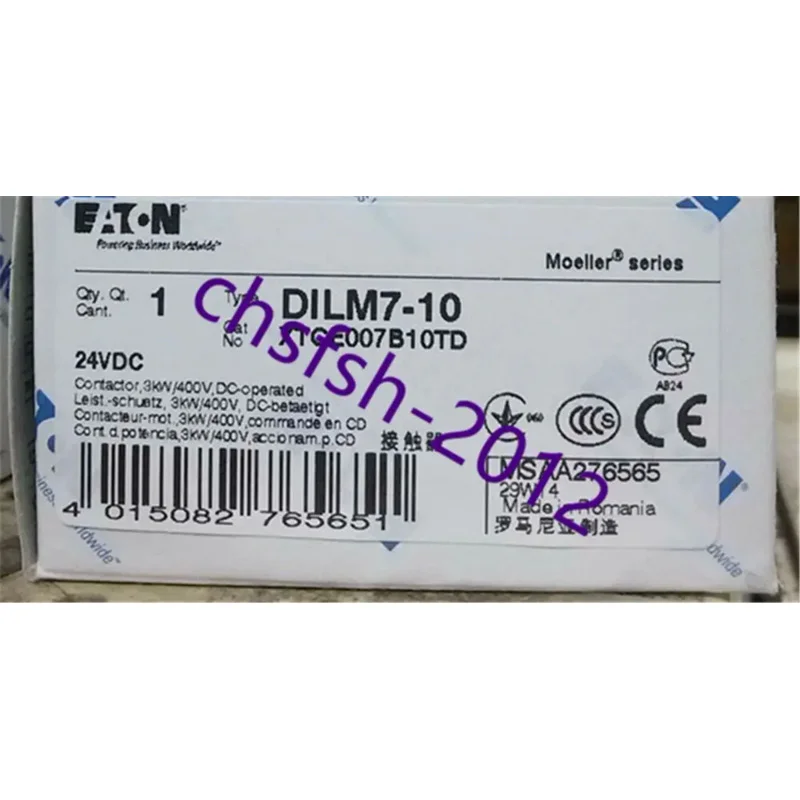 1 pcs New IN Box EATON DILM7-10 Contactor