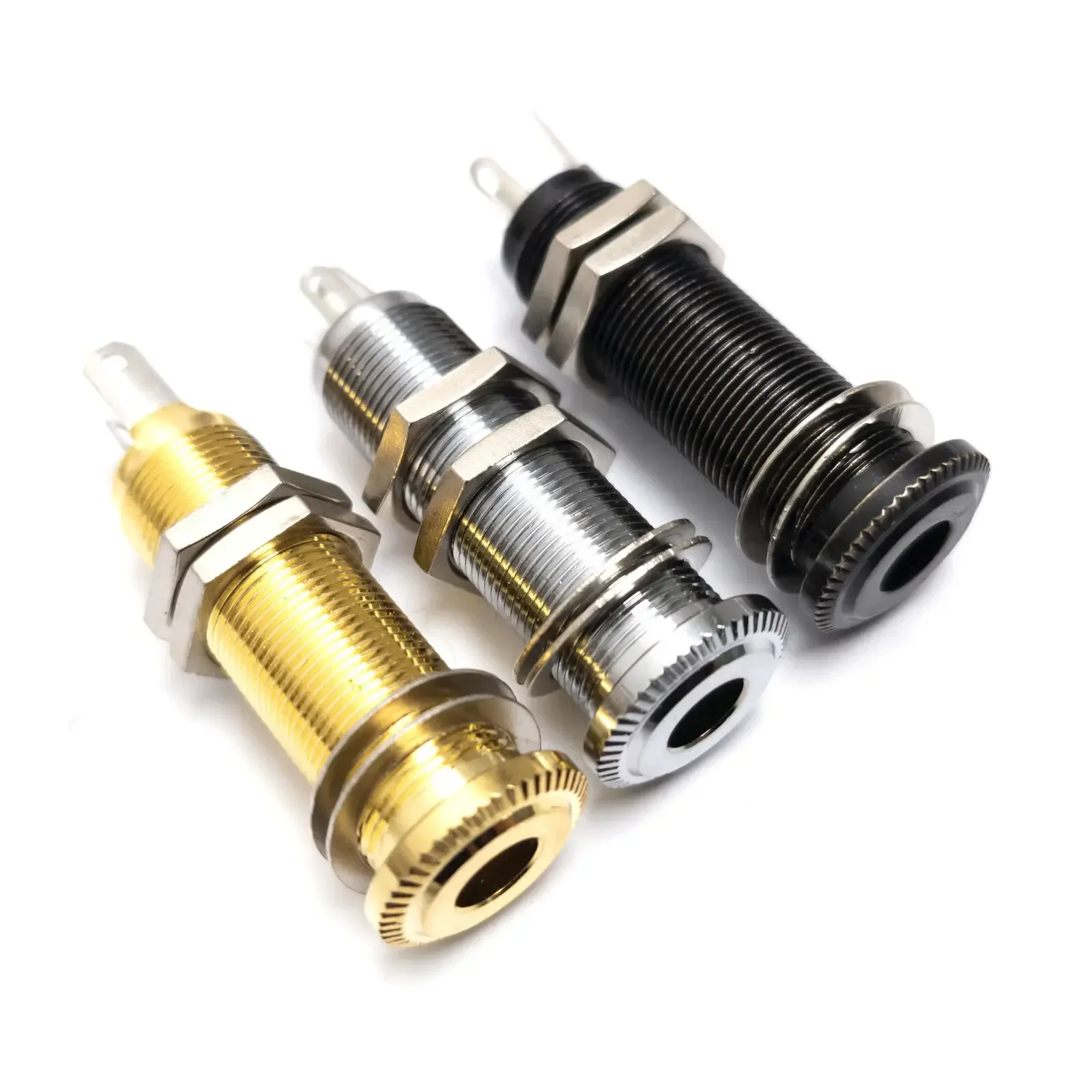 

Гитарная розетка Yumiya, стерео разъемы 1/4 дюйма, аксессуары, противошумный латунный разъем, выход 6,35 мм, стерео