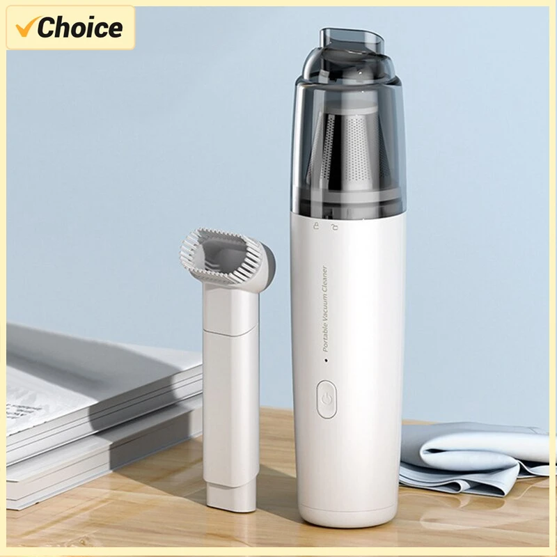 Vacuum Cleaner Mini Car Cleaning Handheld Car Vacuum Cleaner Rechargeable for Car and Office Keyboard Vacuum Cleaner