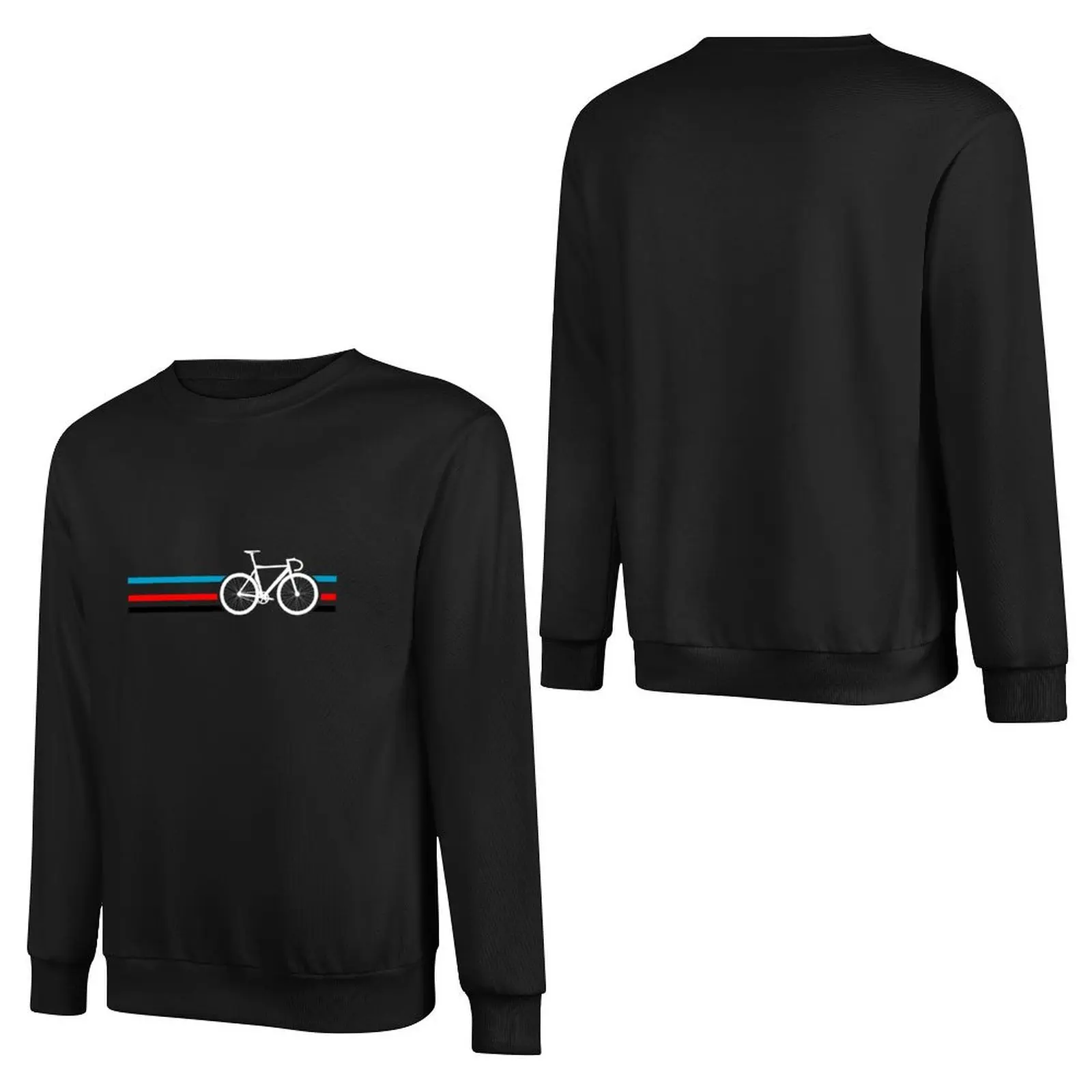 Bike Stripes Velodrome Pullover Hoodie men clothes blouse aesthetic sweatshirts