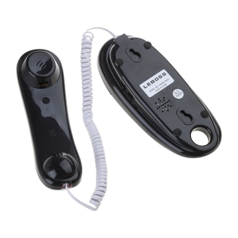 Corded Phones Landline Home Phone Landline Phones Wall Mountable Landline Telephone for Office Hotel Home Bathroom Drop Ship