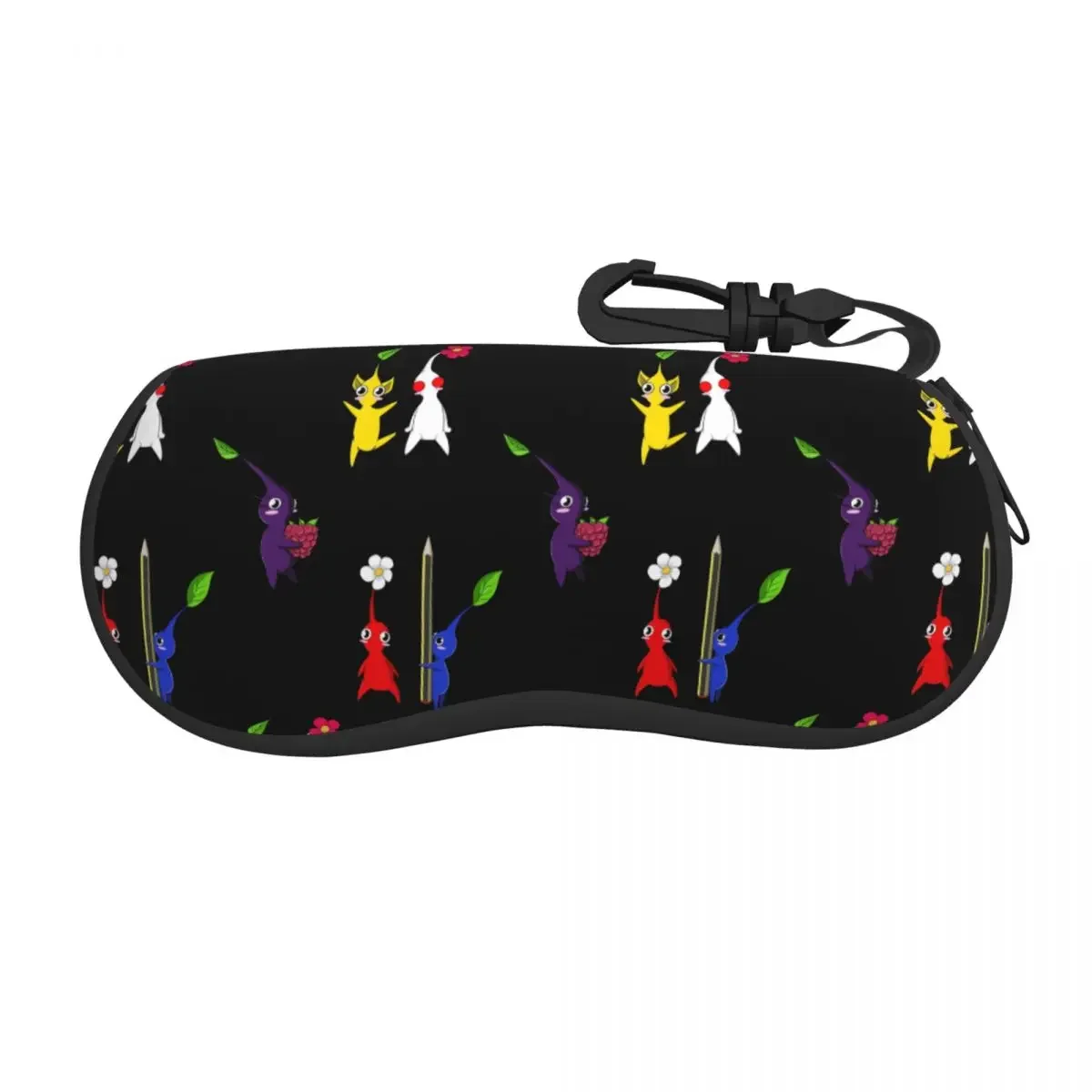 Strategy Video Games Pikmin Eyeglass Glasses Case Men Women Soft Cartoon Animation Sunglasses Protective Bag