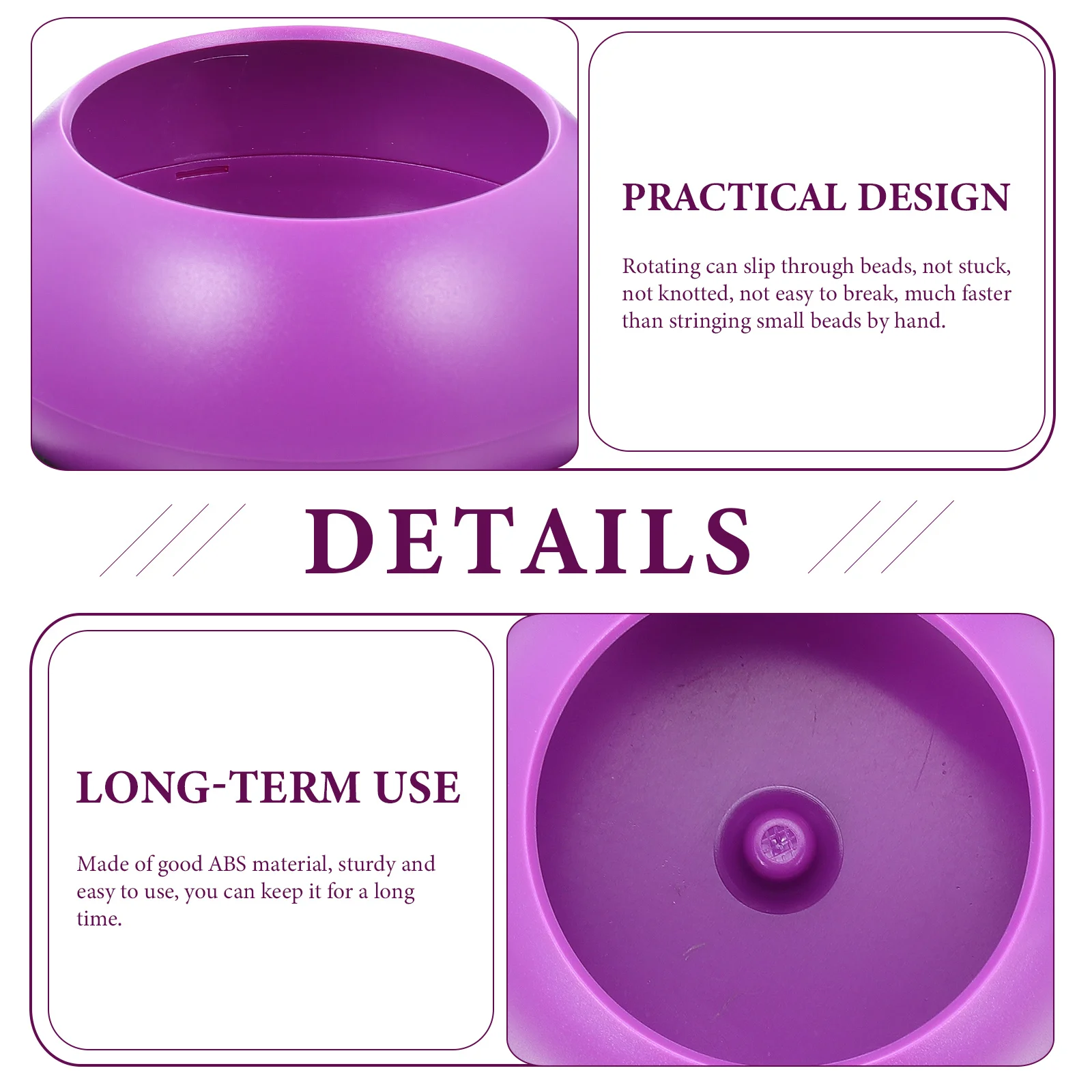 

Durable Beading Device Bead Spinner USB Cable for Home Crafts Electric Beads Spinner DIY Beads Chain Tool Jewelry Making