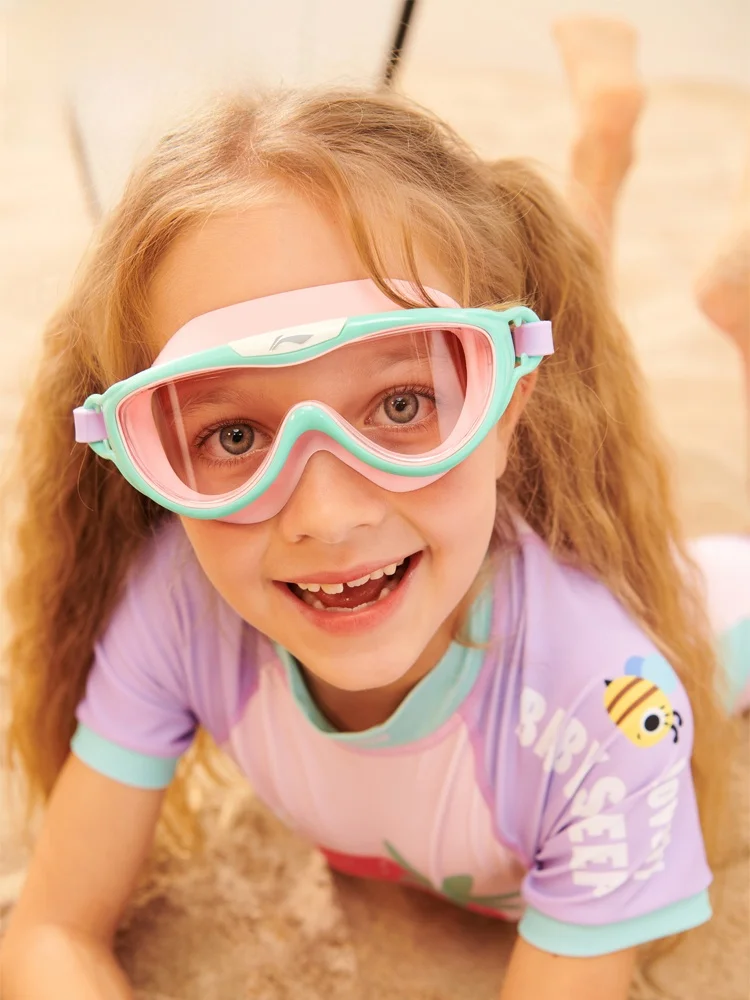 Kids Swimming Goggles Diving Goggles High Defn Waterproof Anti-Fog Large Frame Profional Equipment for Boys ...