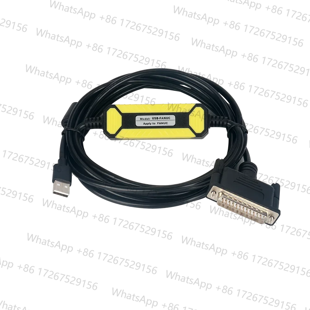 USB-FANUC Adapter For Fanuc CNC RS232 USB Convert DB25 Serial Communication Download Cable
