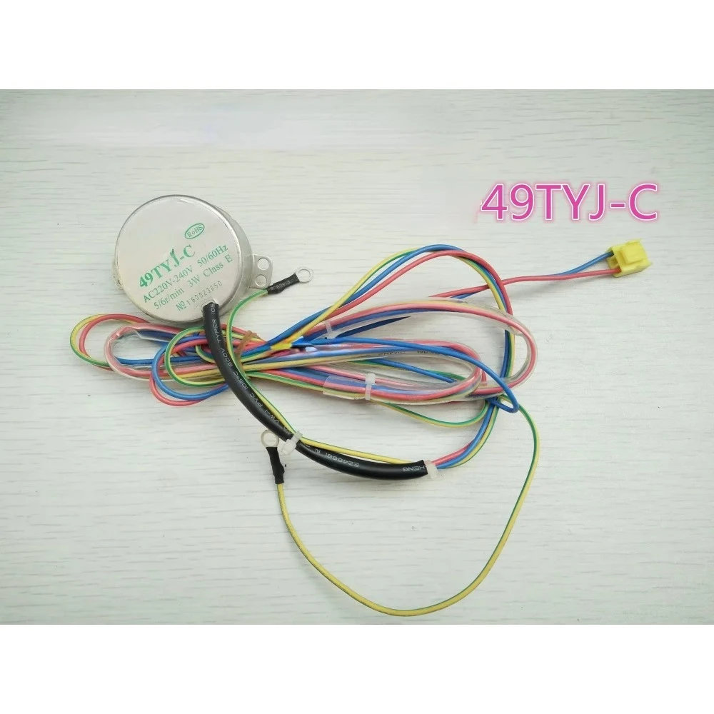49TYJ-C 1PCS Original for Chigo air conditioner parts cabinet swing wind motor synchronous motor fan