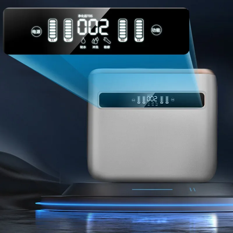 Depuratore d'acqua potabile diretto domestico 400G filtro per acqua di rubinetto ad alto flusso RO depuratore d'acqua pura