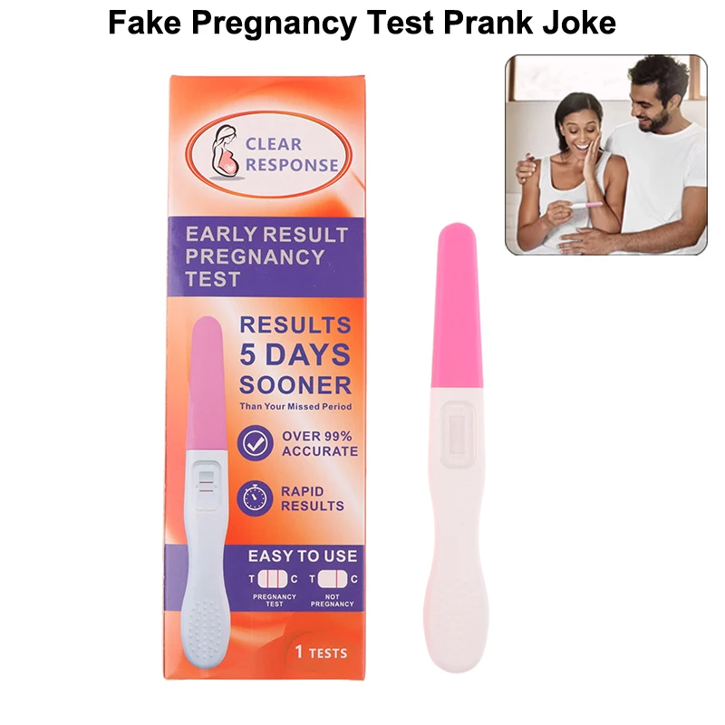 Fake Pregnancy Test Boyfriend Toy Fake Prank Joke Positive For Adults Funny Prank Toys Trickys Practical Jokes Test Pen