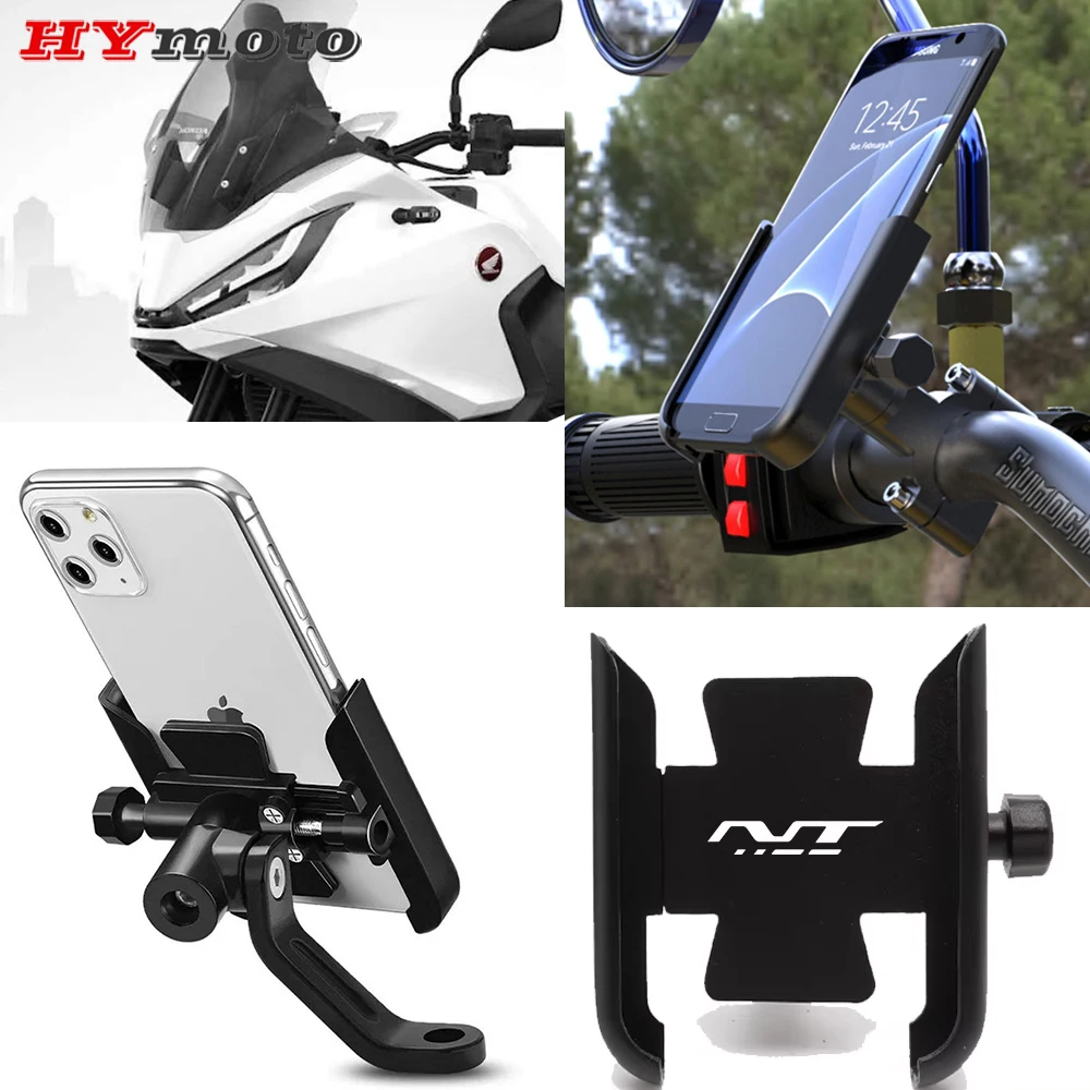 For HONDA NT1100 NT 1100 CB1100X DCT 2022-2024 Motorcycle Accessories Aluminum Handlebar Mobile Phone Holder GPS Stand Bracket