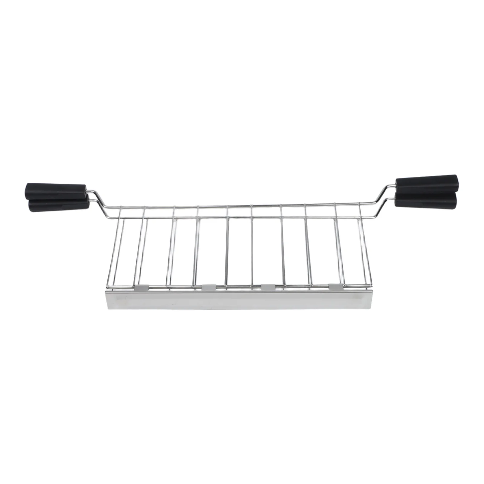 Stainless Steel Sandwich Cage Bread Holder Clip For Toaster Bread Maker 43cm Kitchen Gadget Toasting Tool Black Grey
